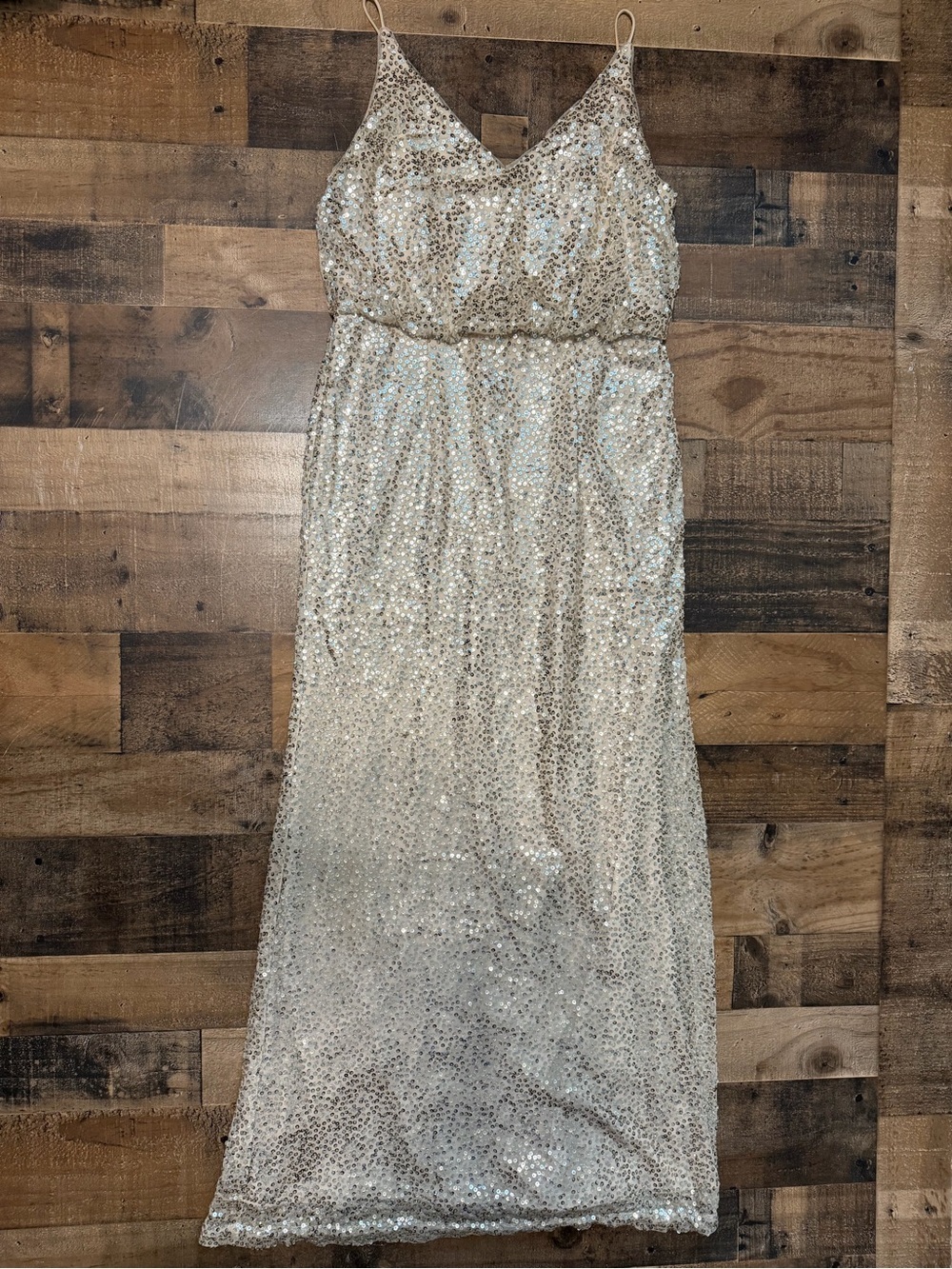 Adrianna Papell Sequin Evening Gown - Picture 2 of 6